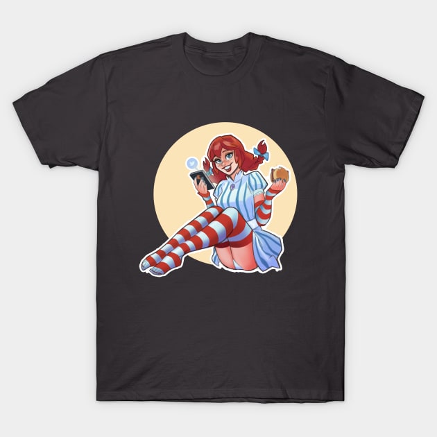 Smug Wendy T-Shirt by HaloSenpai